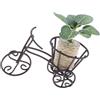 HEMOTON Mini Piante in Ferro Leggero per Giardino e Casa Supporto per Fiori e Bonsai Accessorio Miniatura per Scenografie Dollhouse e Fatati