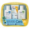 Cerave Pochette Solari Protezione Solare Idratante Invisibile Spf50+ 75ml + Lozione Idratante 88ml + Detergente Idratante 88ml