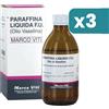 Marco Viti Paraffina Liquida Fu Tripacco Olio Vaselina Con Astuccio 3x200ml