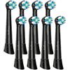KongKay 8 testine di ricambio compatibili con iOS per Oralb iO Series 2 3 4 5 6 7 8 9 10, ricariche per spazzolino elettrico, setole morbide Dupont per gengive sensibili, rimozione profonda della placca