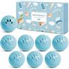 Scent-Hi Deodoranti per Scarpe da Ginnastica, armadietti, Borse da Palestra, 8 Palline Deodoranti da Ginnastica Ottimo Anche per Casa, Automobili- Talco per bambini