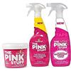 Stardrops - The Pink Stuff - The Miracle Cleaning Paste, Spray Multiuso, E Bagno Schiuma 3-Pack Bundle (1 Pasta di Pulizia, 1 Spray Multiuso, 1 Bagno Schiuma) 1 Confezione da 3 Pezzi