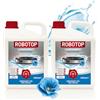 Generico ROBOTOP - 1 LT X 2 PZ - detergente robot lavapavimenti - superprofumato- igienizzante (DOLCE LOTO)