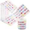 DEARMAMY Carta Igienica Decorativa Pasquale 2 Pezzi Stampa Uova di Pasqua, Carta Igienica Morbida per Bagno, Accessorio Pratico per Uso Quotidiano e Viaggi
