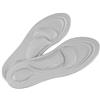 BORDSTRACT Solette ortopediche per uomo e donna, solette ortopediche, soletta confortevole per l'assorbimento degli urti e la funzione ortopedica (1 paio, Men-D'argento)