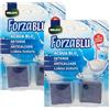FEI FAN Detergente ACQUA BLU Solido, Anticalcare, Per Le Cassette Wc Esterne. Deterge, Con Lunga Durata (Confezione Da 2x50g) (2 Unità)