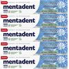 Mentadent 5x Mentadent White System Crystal Gel Dentifricio Sbiancante con Particelle Lucidanti - 5 Flaconi da 75 ml ognuno