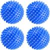 Home Markt24 4 palline da bucato per lavatrice, ammorbidente naturale, riutilizzabili, PVC, diametro 6 cm