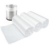 SOSOHOME Sacchetti della spazzatura piccoli da 0,5 l, trasparenti, 150 pezzi/3 rotoli