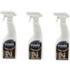 mille idee FUMIX Detergente Vetri Stufe e Caminetti - Set 3 Flaconi da 750 ml - Mangiafumo Formula Potenziata contro Fuliggine e Sporco Incrostato