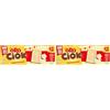 ORO SAIWA Oro Ciok Cioccolato Bianco, Biscotto con Tavoletta di Cioccolato Bianco, Senza Coloranti e Conservanti, 150g (2 porzioni da 75g) (Confezione da 2)