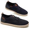 GLAMORA Espadrillas Uomo in Maglia Traspirante, Sneakers Casual con Lacci, Scarpe Leggere Antiscivolo, Calzature Basse