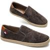 GLAMORA Scarpe Slip On Uomo in Tela, Mocassini Estivi Traspiranti Senza Lacci, Scarpe Casual Leggere con Elastici Laterali, Suola in Gomma Antiscivolo, Stile Corda