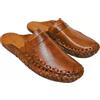 Generic EthnicVibes Mens fatti a mano Kolhapuri Morbido Pura Pelle Piatto etnico Jutti Sandali US taglia 7-12, Ht22, 46 EU