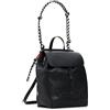 Desigual zaino per il tempo libero Half Logo Luena Backpack Black nero