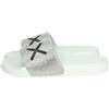 SUN68 Slippers logo strass Sun68 01 bianco donna DS25SU24 X35205 38
