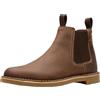 Clarks Shepton Easy Chelsea - Stivali da uomo, Pelle di cera d'api., 10