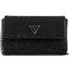 GUESS Zalina Mini Flap Clutch Black