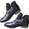 Gikleihwy Donna Piattaforma Zeppa Scarpe da ginnastica Caviglia Stivaletti Punta tonda Tacco basso Comfort Elastico Scarpette per lo sport, il quotidiano, il viaggio, l'arrampicata(A,35 EU)