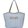 Liu Jo borsa a tracolla borsa shopper Ferielle Tote Light Denim celeste