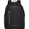 Armani Exchange Zaino da uomo Pebble, nero, Nero, taglia unica