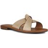 Geox Sandalo da donna D Sozy S C Flat Sandal, LT Gold, 39 EU, Lt Gold., 39 EU