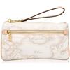 Alviero Martini 1A Classe ALVIERO MARTINI Pochette con polsiera M026 Bianco