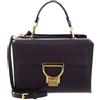 Coccinelle Pelle borsa a tracolla borsa da sera Arlettis Handbag Grainy Leather Prune viola scuro