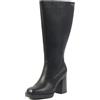 GABYLOU Stivali 2XL - modello Melissa, NeroNero25, 41