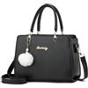 Xiaoyu Borse e borse alla moda per donne signore piccola borsa a tracolla con manico superiore borse a tracolla borse totes, nero