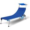 Russo Tessuti Telo Mare Microfibra Coprilettino Elastici Tasche Mare Spiaggia Piscina-Blu Elettrico