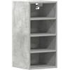 Genérico Mobile Pensile "Riga" Grigio Cemento 30x29,5x60 cm,Grigio,9.35kg,854169