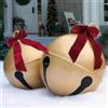 Generico 2 Pezzi Di Palla Di Natale Gonfiabile Gigante, Palla Gonfiabile Gigante A Forma Di Campana Da 45 Cm/60 Cm, Palline Di Natale Giganti Riutilizzabile Per Decorazioni Natalizie Per Interni Ed Esterni