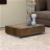 Klaar Design Tavolino Ret, tavolino da salotto, tavolino basso, tavolino da divano cm.70x40x h.18 (Rovere Rustico)