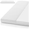 Juskys Materasso Bambini 80x160 cm in schiuma fredda, traspirante e antibatterico, altezza 10 cm, grado rigidità H2, rivestimento sfoderabile e lavabile per letto singolo