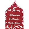 Russo Tessuti Porta Rotolo Cucina Fantasia Ghirigori B&A Alluminio Pellicola Carta Forno-Bordeaux