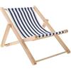 ifundom Sedia Da Spiaggia Grande Ornamentale in Stile Decorazione Mediterranea in Legno Per Casa Soggiorno E Ufficio