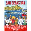 Générique San Sebastian 1952 Poster Riproduzione - Formato 50 x 70 cm Carta 300 gr - Vendita del file digitale HD Possible Visuter