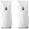 reamhome 2 dispenser automatico di deodoranti per ambienti da bagno, a tempo, montaggio a parete, dispenser automatico di profumo per la casa