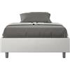 Bonussi Letto Matrimoniale Sommier 160x190 cm con Rete Azelia Bianco
