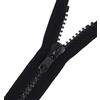 Zipworld - Cerniera lampo in plastica con denti grandi, 8 mm, divisibili (nero, 322, 400 cm)