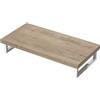 Mai & Mai Mensola Portalavabo 50cmx100cm, Rovere chiaro | Mensola per Lavabi d'Appoggio, Mensolone Sospeso per Lavabo, Platte04