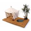 PERAGA De Sisinno Oasi per presepe con Tenda, laghetto e Palme H25x40x25 cm