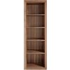 AC ANGEL CERDÁ Ángel Cerdá - Libreria in legno di noce - Libreria moderna - Libreria da soggiorno - Resistente e funzionale - Design moderno - 65 x 40 x 200 cm