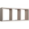 MODULARREDO | TRISTANO Mensola da Muro, Libreria Sospesa, Libreria da Parete, Scaffale da Parete, Rovere Sagerau, 70x30 p15.5 cm, Kit Tasselli Inclusi - Made in Italy