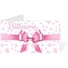 Gicaprice Bigliettini Battesimo Bomboniere Personalizzati con Stampa Inclusa | Bigliettini Confetti Battesimo Personalizzato | Bigliettini Bomboniere Stampati | Eventi | Feste (20 Bigliettini - Modello 8)