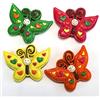 DLM Bomboniere DLM33378 (Kit 12 Pezzi) Calamita Magnete Farfalle Colorate Butterfly Festa 18 Diciottesimo Compleanno Segnaposto Pensierino Confettata bomboniera Regalo