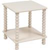ATMOSPHERA CREATEUR D'INTERIEUR - Tavolino chamlo avorio 40x40cm