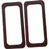 GALPADA Manici Legno per Borse Uncinetto 2 Pezzi Rettangolari in Legno Marrone Stile retrò per Realizzare Borse Fatte a Mano Facile Trasporto e Design Elegante per Varie Occasioni