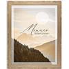 BIRAPA Cornice portafoto Monaco 50 x 60 cm, cornice per quadri, cornice per poster, cornice in legno effetto rovere Sonoma